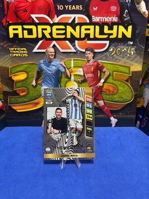 FIFA 365 Adrenalyn 2025 Lionel Messi κάρτα καινούργια