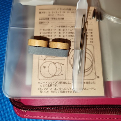 Clover Takumi Interchangeable Circular Knitting Needles Set new