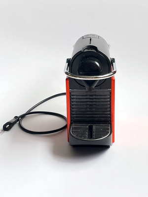 Nespresso Pixie Krups XN304 coffee machine used, red
