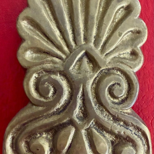 Bronze Antefix with Anthemion like new