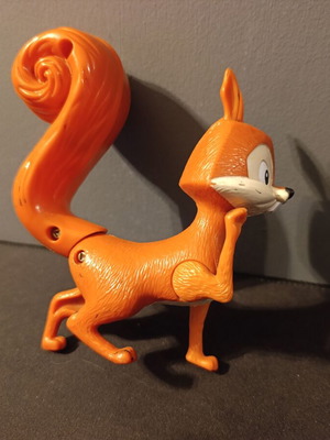 Bucky squirrel Disney collectible figure 2001 used