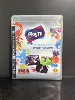 Play TV PS3 game used for Sony PlayStation 3