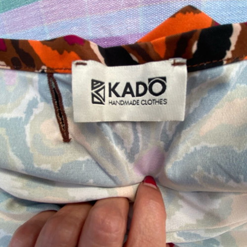 Kado long skirt new, colorful, one size with side tie