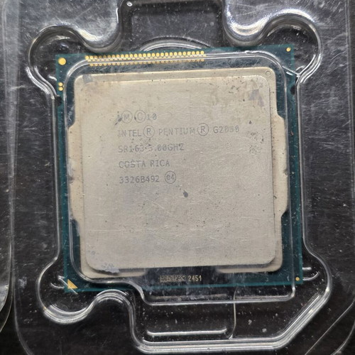 Intel processors pack of 5 used i3-2nd gen, Pentium G2050, Core2Duo