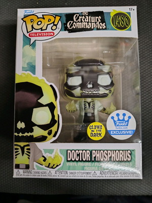 Funko Pop! Doctor Phosphorus Creature Commandos 1480 new