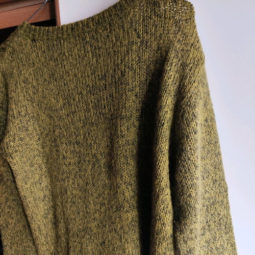 H&M knitted sweater like new, green, size S