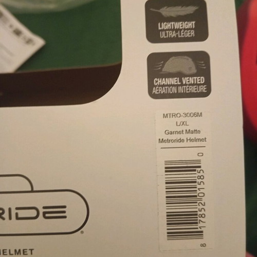 Nutcase Metroride Cycling Helmet L/XL like new, purple/pink