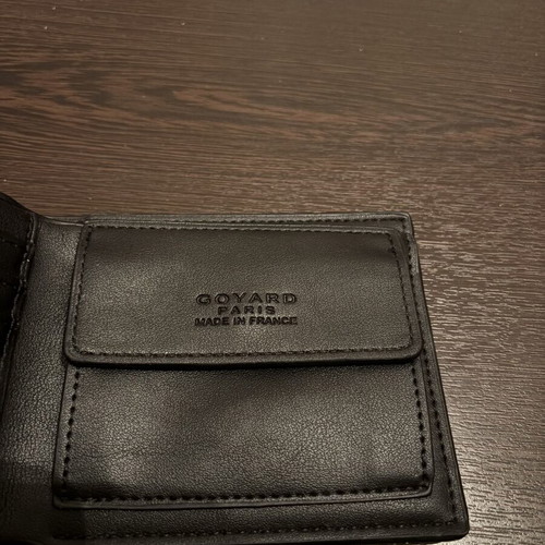 Goyard Paris wallet like new, black and brown