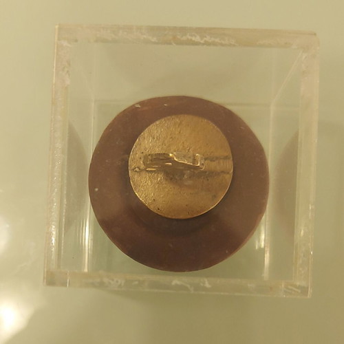Mikrasiatiki Ekstratia 1921 brass seal used, Ottoman period