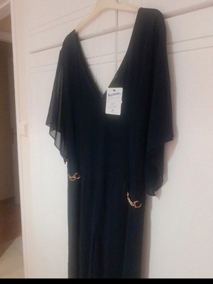 One-piece women's jumpsuit XL new, blue Silky Collection