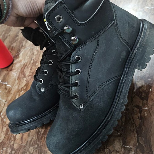 Cerva Black Knight Winter CI leather work boots size 42 new