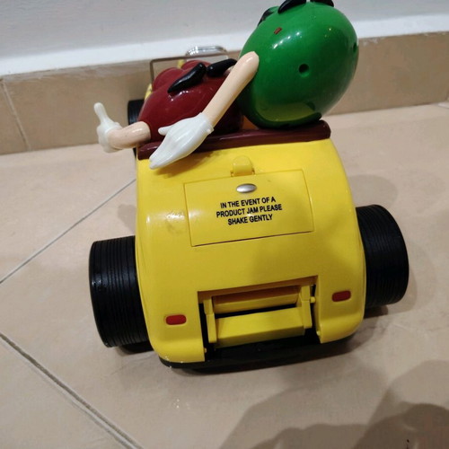 M&Ms Hot Rod statue used, missing one arm