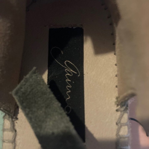 Gaimo leather espradilles new khaki size 41