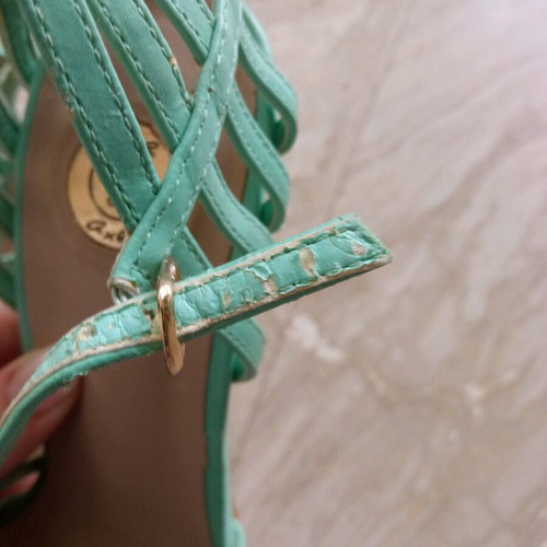 Axel vintage mint green pumps size 39 used