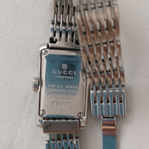 Gucci wristwatch women's used silver