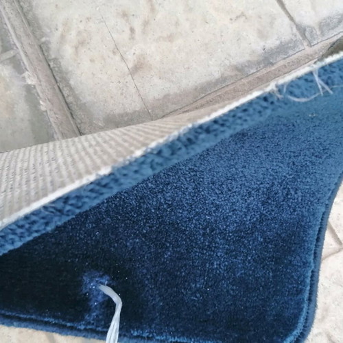 MCN carpet new with thick pile, blue, petrol, gray