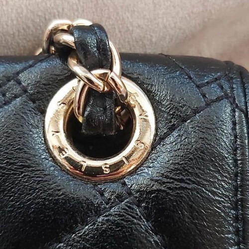 Sisley shoulder bag black PU leather like new