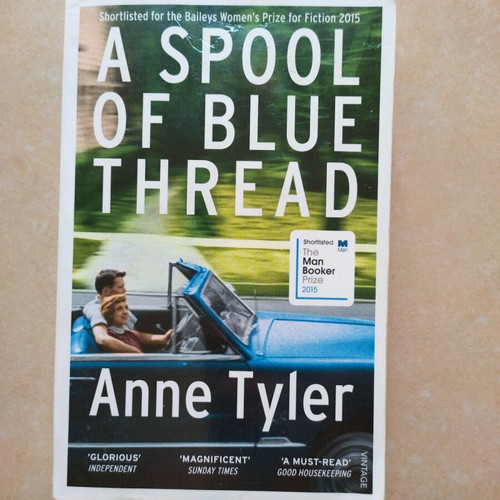 A Spool of Blue Thread by Anne Tyler used English book