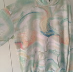Ανδρικό φούτερ jogging oversized, πολύχρωμο, μέγεθος M