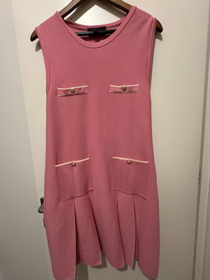 Zara Pink Sleeveless Dress Size M like new