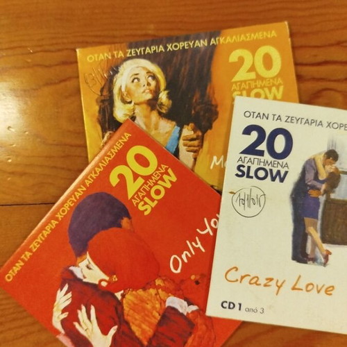 When Couples Danced Embraced 3-CD Music Collection, 20 Classic Slow Songs Each