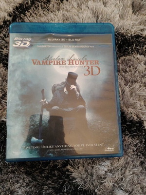 Abraham Lincoln Vampire Hunter Blu-Ray 3D σαν καινούργιο με ελληνικούς υπότιτλους