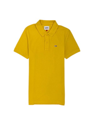 Tommy Hilfiger men's polo shirt like new, yellow, size S