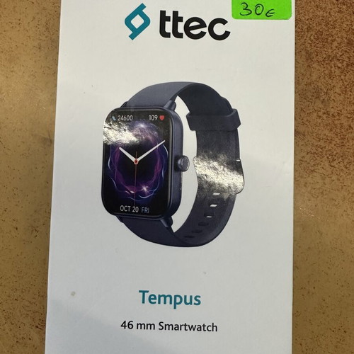 Ttec Tempus 46 mm smartwatch new, full set