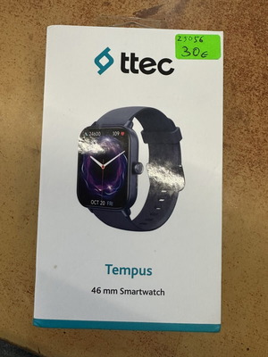 Ttec Tempus 46 mm smartwatch new, full set
