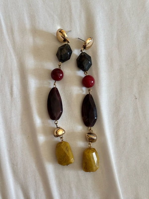 Long hanging earrings like new