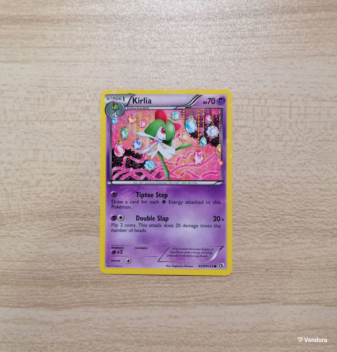Pokmon Card Kirlia Legendary Treasures -  20,00 - Vendora.cy