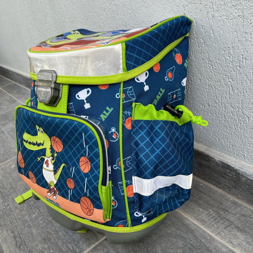 Polo Hard Shell Dino school backpack like new