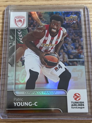 Κάρτα Patric Young Ολυμπιακός Euroleague Upper Deck 2016-17