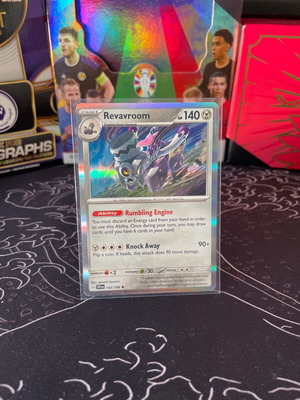 Pokemon TCG Scarlet & Violet Base Set Revavroom 142/198 holo rare καινούργιο