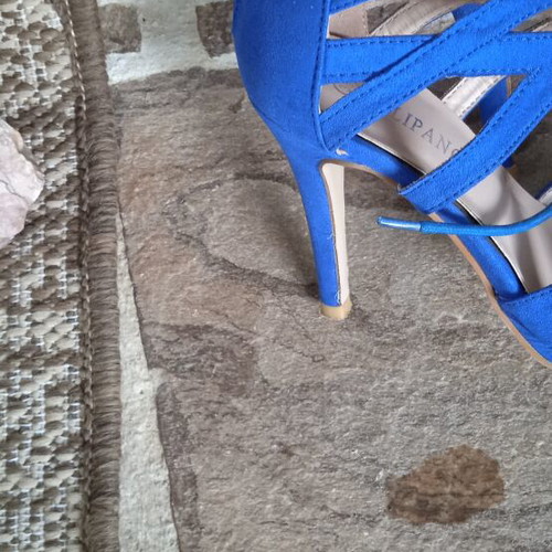 Tulipano suede pumps like new, size 36, 10 cm heels