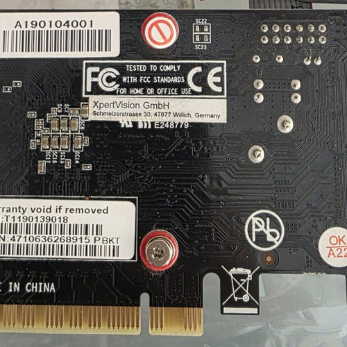 PNY NVIDIA GeForce GT 710 2GB DDR3 64-bit PCIe graphics card like new