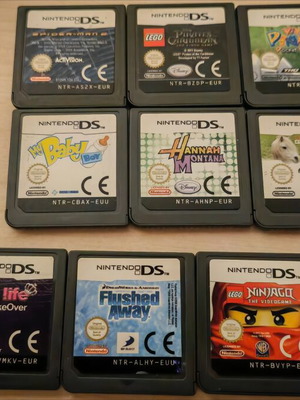 Παιχνίδια Nintendo DS μεταχειρισμένα, πακέτο 10 κασετάκια