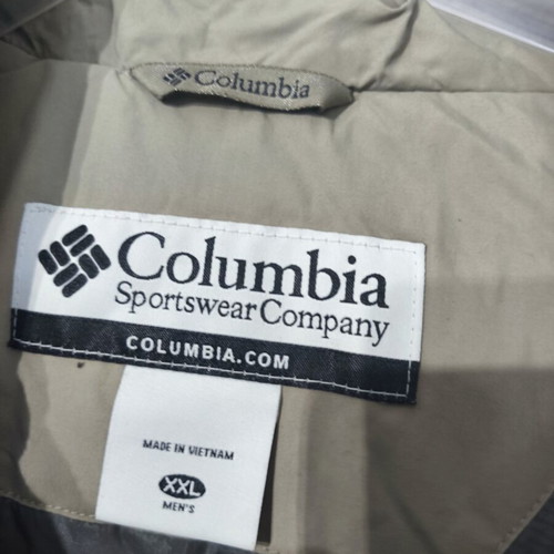 Columbia jacket with Omni Shield used, orange, XXL