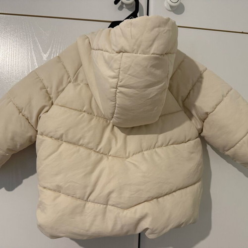 Zara jacket with fleece lining, hood, size 12-18 months like new