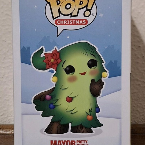 Funko POP! Mayor Patty Noble #03 Christmas Peppermint Lane new