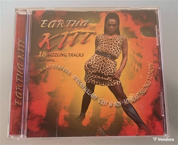  Eartha Kitt - 18 sizzling tracks afthentiko cd album