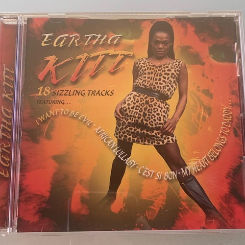 Eartha Kitt 18 sizzling tracks authentic CD album used