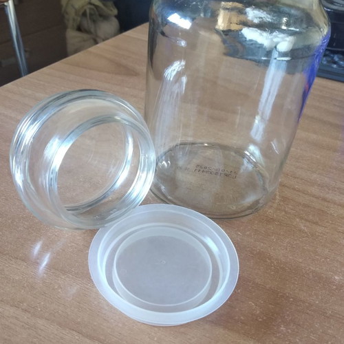 Glass jars for coffee, sugar, etc. (price per piece)