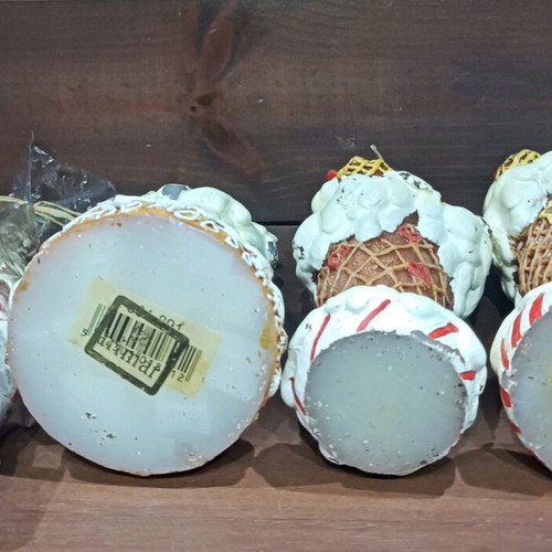 Vintage Trimar Christmas candles new set of 4 pieces