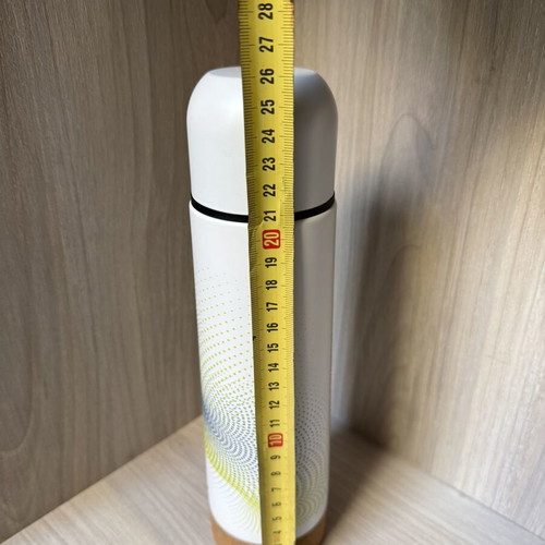 Metal thermos flask