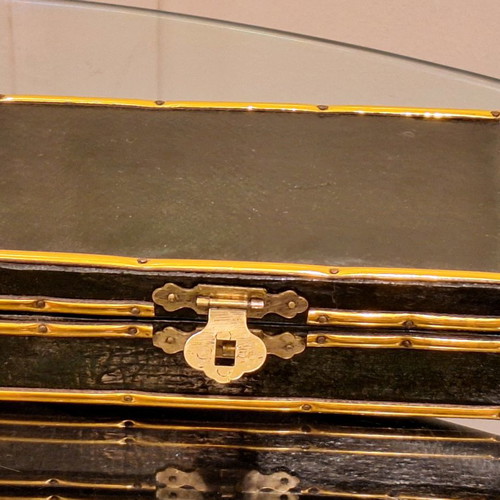 Wooden jewelry storage box bijouterie