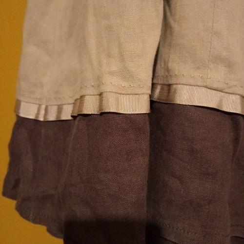 Next women's skirt new, 100% linen, size UK 12, EUR 40