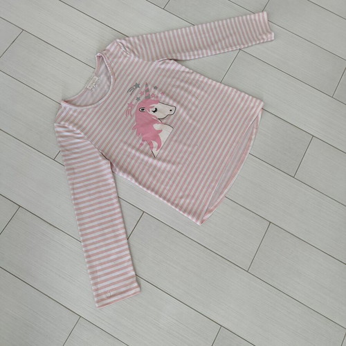 Long-sleeve T-shirts for Girls size 10 like new, multicolor, pack of 4