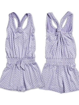 Reflex polka dot romper, size 4 years