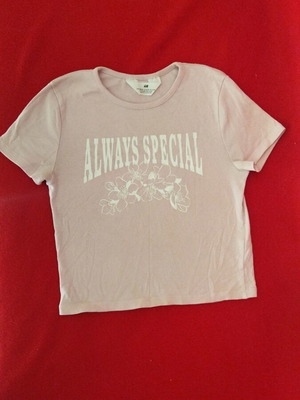 H&M Kids T-shirt 12-14 Like New Pink